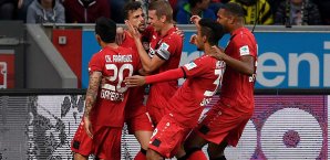 Admir Mehmedi erzielte die Führung für Leverkusen Admir Mehmedi