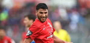 Elia Soriano brachte die Kickers vom Punkt auf die Siegerstraße Elia Soriano