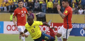 Täuschte Enner Valencia seine Verletzung gegen Chile nur vor? Enner Valencia