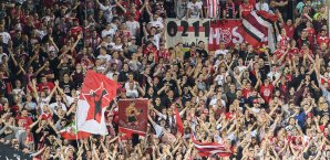 Die Fans der Fortuna durften einen Sieg gegen die Eisernen bejubeln Fortuna Düsseldorf