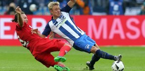 Hertha ging in der Partie früh in Führung Hertha, Köln