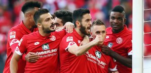 Yunus Malli traf per Strafstoß zum 1:0 für die Mainzer Mainz 05