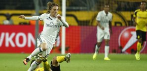 Luka Modric verlängerte seinen Vertrag bei den Königlichen bis 2020 Modric