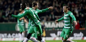 Ousman Maneh erzielte den Siegtreffer für Werder Ousman Maneh