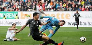Der FC Augsburg gehört zu den Lieblingsgegnern von Robert Lewandowski Robert Lewandowski