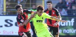 In einer umkämpften Partie gewann Freiburg mit 2:0 SCF