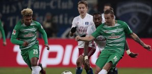 Bremen und HSV trennen sich 2:2 Werder Bremen, Hamburger SV