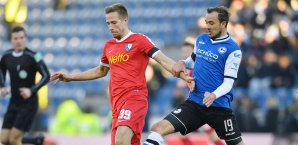 Bielefeld gewann knapp gegen Bochum Bielefeld, Bochum