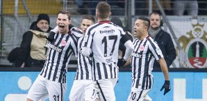 Branimir Hrgota brachte die Eintracht in Führung und bereitete das 2:0 vor Eintracht Frankfurt