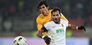 Der FCA konnte sich ein UNentschieden gegen Frankfurt erkämpfen FCA