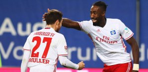 Der HSV gewinnt knapp gegen in einem hart-umkämpften Duell Hamburger SV