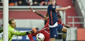 Roger brachte Ingolstadt per Kopfballtor mit hohem Schwierigkeitsgrad in Führung Roger