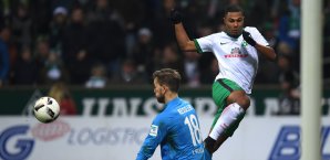 Serge Gnabry konnte immerhin noch einen Punkt für Bremen retten Serge Gnabry