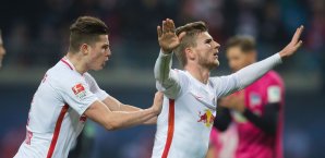 Timo Werner brachte die Roten Bullen auf die Siegerstraße Timo Werner
