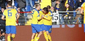 Christoffer Nyman sorgte für den späten Ausgleich 2. Liga