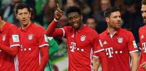 Ein Freistoßtor von David Alaba sicherte dem FC Bayern den Auswärtserfolg FC Bayern
