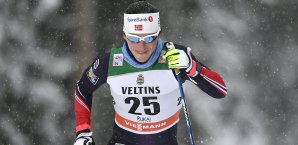 Marit Björgen lief der Konkurrenz mal wieder davon Marit Björgen