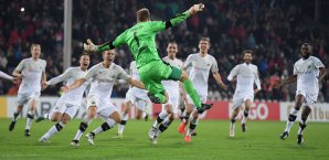 Sandhausen jubelte auch gegen Düsseldorf Sandhausen