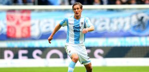 Kai Bülow sorgte für den späten Siegtreffer der Löwen gegen den KSC Kai Bülow