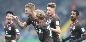 Lasse Sobiech erzielte die Führung für St. Pauli Lasse Sobiech