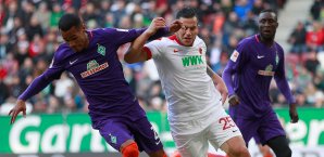 Raul Bobadilla führte den FC Augsburg zum Sieg Raul Bobadilla