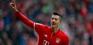 Robert Lewandowski traf zum Sieg Robert Lewandowski