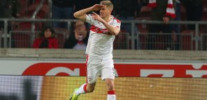 Simon Terodde köpfte den VfB Stuttgart in Führung Simon Terodde