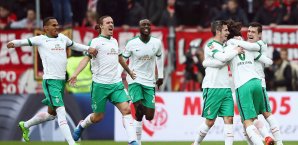 Werder Bremen feierte in Mainz einen wichtigen Auswärtssieg Werder Bremen