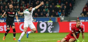 Claudio Pizarro traf kurz nach seiner Einwechslung Claudio Pizarro