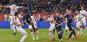 Marvin Compper traf zur zwischenzeitlichen 2:1 Führung für Leipzig Marvin Compper