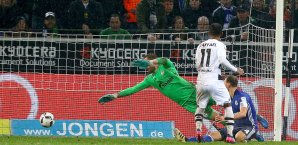 Raffael erzielte das zwischenzeitliche 4:1 für Gladbach Raffael