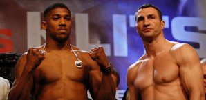 Joshua ist über vier Kilogramm schwerer als Klitschko Anthony Joshua