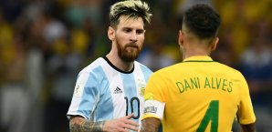 Dani Alves stellt die WM-Quali seines einstigen Teamkollegen Lionel Messi nicht infrage Dani Alves