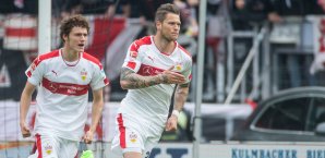 Daniel Ginczek köpft die Schwaben zum Ausgleich Daniel Ginzec