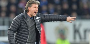 Jeff Saibene und seine Arminia holten einen Punkt in Heidenheim Jeff Saibene