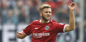Nicklas Füllkrug brachte Hannover in Führung Nicklas Füllkrug