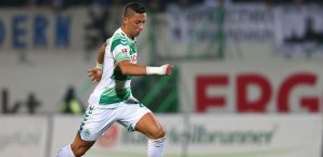 Robert Zulj schoss Fürth mit seinen zwei Treffern zum Auswärtssieg Robert Zulj