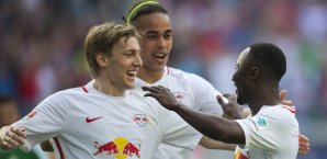 Dank Poulsen feierte Leipzig gegen Leverkusen einen Last-Minute-Sieg Yussuf Poulsen