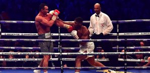 Wladimir Klitschko und Anthony Joshua lieferten den Zuschauern eine große Show Boxen
