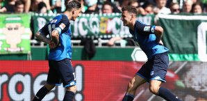 Hoffenheim entschied das Spiel schon in der ersten Hälfte Hoffenheim