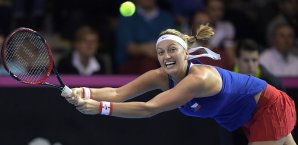 Mitte Dezember wurde Petra Kvitova bei einem Messerangriff schwer an der Hand verletzt Petra Kvitova